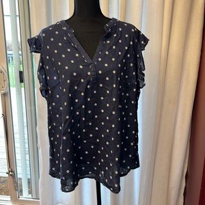 Daisy Print Blouse